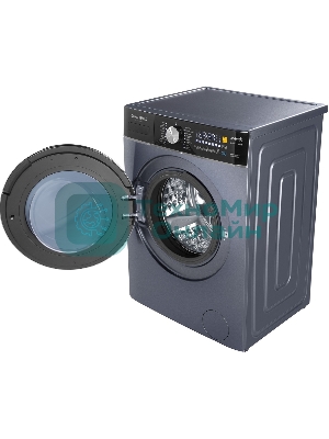 Стирально-сушильная машина Maunfeld MFWD14106SB03 темно-серебристый, загрузка фронтальная 10 кг, 1400 об/мин., класс: В