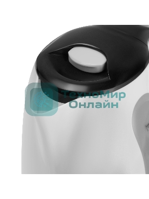 Чайник электрический Maxwell MW-1079 W, 2200 Вт, 1.7 л, белый/черный