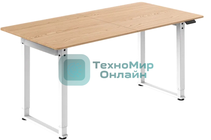 Стол офисный Defender Torios дуб, 160x75, высота 72-117 см