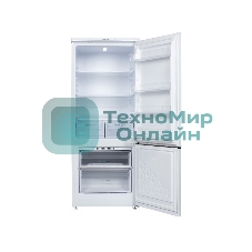 Холодильник Бирюса 551 белый двухкамерный 180/60л морозилка снизу, автоматическое оттаивание