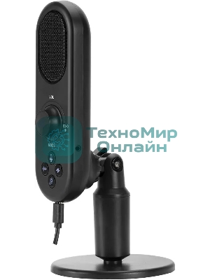 Микрофон проводной Оклик MP-M300 1.5м черный