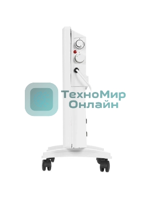 Конвектор электрический Primera PHP-1000-MWB, белый, 1000 Вт, 15 м2, термостат