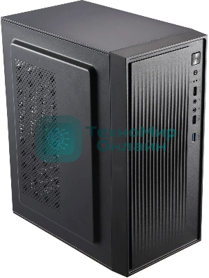 Компьютерный корпус Accord ACC-261B черный без БП mATX 1x80мм 1x92мм 2x120мм 2xUSB2.0 1xUSB3.0 audio