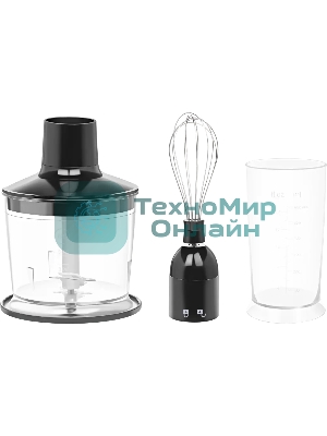 Блендер погружной Aresa AR-1124 серебристый, 800 Вт, плавная регулировка, турбо