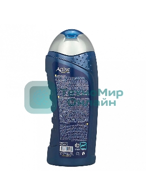 Гель для душа Active мужской, с витамином B5 Спорт 3D NATURAL, 400 мл (512302022)