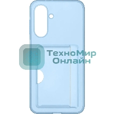 Чехол (клип-кейс) Samsung для Samsung Galaxy A26 Card Slot Case A26 голубой (EF-OA266TLEGRU)