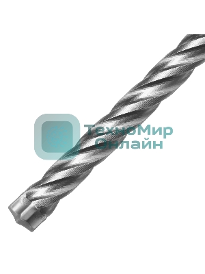 Бур по бетону Denzel цельная крестовая пластина, 6x315 мм, SDS PLUS