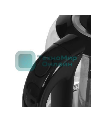 Чайник электрический BQ KT1701G черный, 2200 Вт, 1.7 л