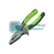 Плоскогубцы комбинированные Сибртех 180 мм, фосфатирование, трехкомпонентные рукоятки