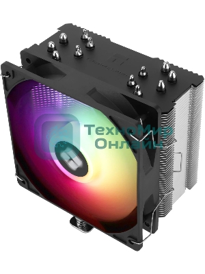 Устройство охлаждения(кулер) Thermalright Burst Assassin 120 SE ARGb Soc-AM5/AM4/1200/1700/1851 серебристый/черный 4-pin 25.6dB Al+Cu 510gr Ret (BA120-SE-ARGb)