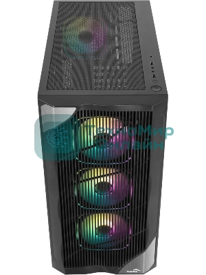Корпус SAMA V42, Midi-Tower, чёрный, 4 x 120 мм