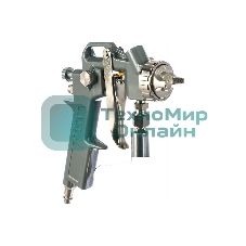 Краскопульт пневматический Matrix с нижним бачком v=075k + сопла диаметром 1.2 1.5 и 1.8мм