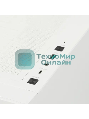 Компьютерный корпус Deepcool CH560 WH без БП, боковое окно (закаленное стекло)