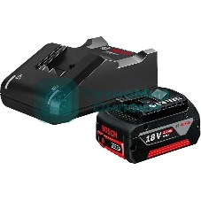 Батарея аккумуляторная Bosch GBA 18В 4А·ч Li-Ion (З/У в компл.) (1600A01B9Y)