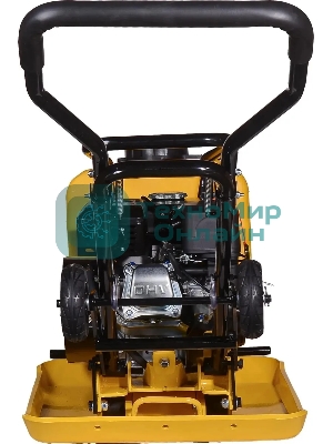 Виброплита бензиновая Huter VP-110W 13.3 л, 4780 Вт 6.5 л.с., 25 кН, подошва 580х500 мм, 1150 м²/ч, 105 дБ