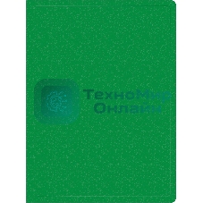 Папка с 40 прозрачными вкладками Silwerhof Eco A4, пластик, 0.5мм, зеленый