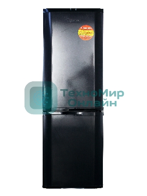 Холодильник ОРСК 174 G графит двухкамерный 220/120л морозилка снизу