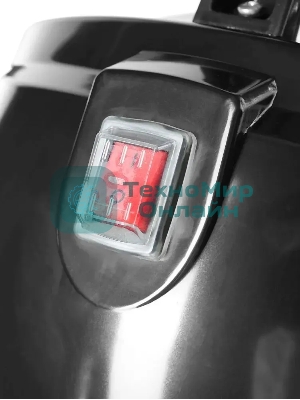 Строительный пылесос Зубр ПУ-15-1200 М1 красный/черный, 1200 Вт, уборка сухая/влажная, пылесборник мешок, 15 л