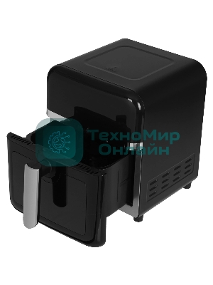 Аэрогриль Pioneer SM520D черный, 1850 Вт, 8 л, сенсор, 8 программ