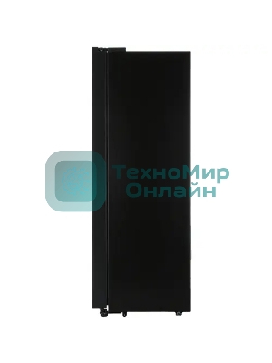 Холодильник Gorenje NRR9185EABXLWD черный матовый двухкамерный 353/191л морозилка снизу, No Frost, Side by Side