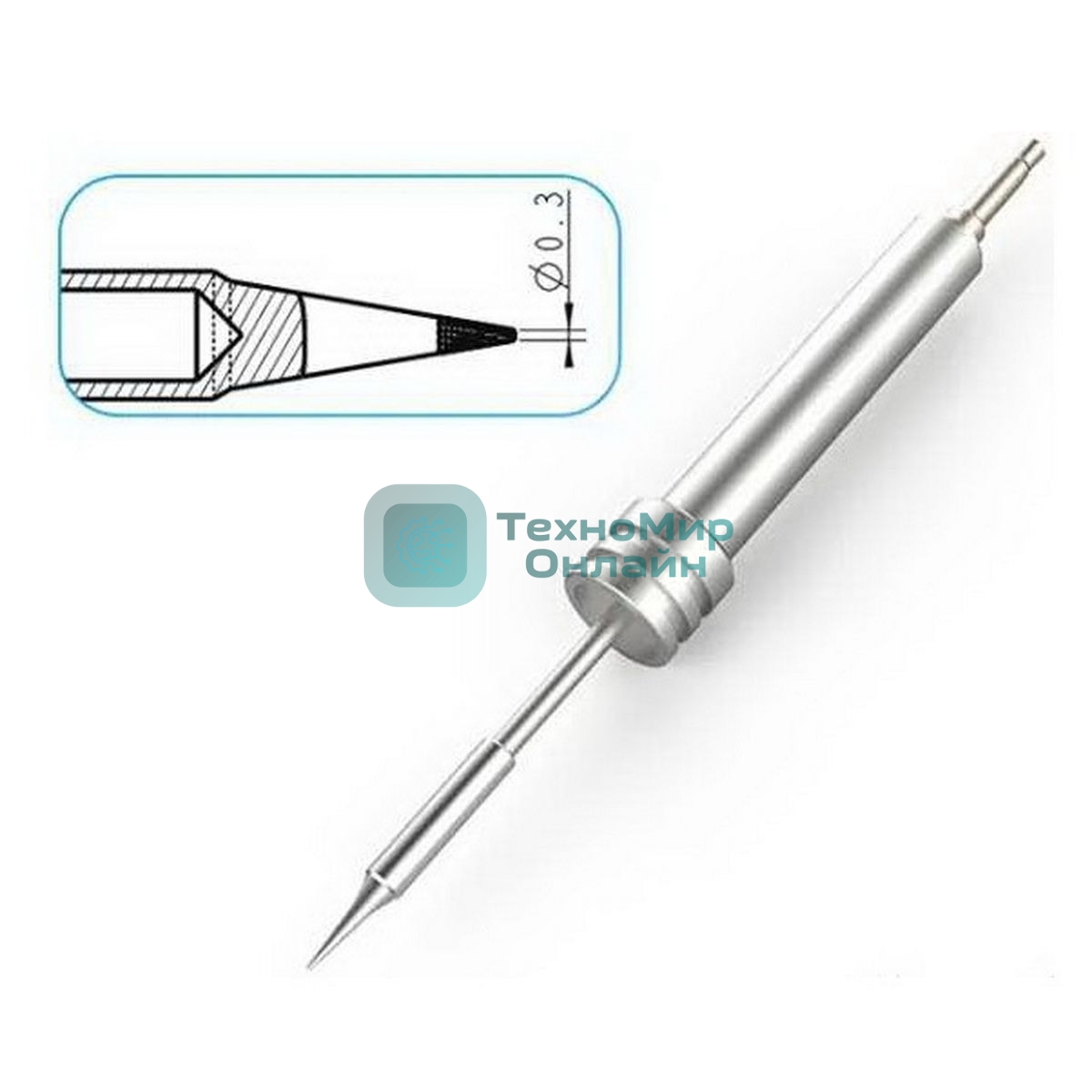 Жало со встроенным нагревателем Atten T950-0.3SI