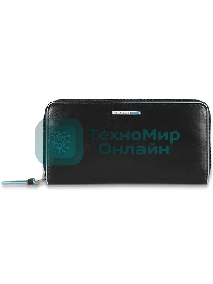 Кошелек женский Piquadro Blue Square PD3229B2/N черный натур.кожа