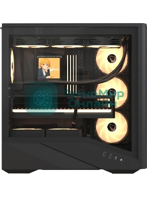 Компьютерный корпус AeroCool/Formula Air Power G9 DUO черный без БП ATX 5x120мм 3x140мм 2xUSB3.0 1xUSB3.1 audio bott PSU