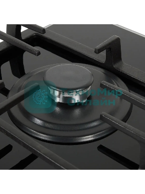 Газовая варочная поверхность Oasis P-GEB черный