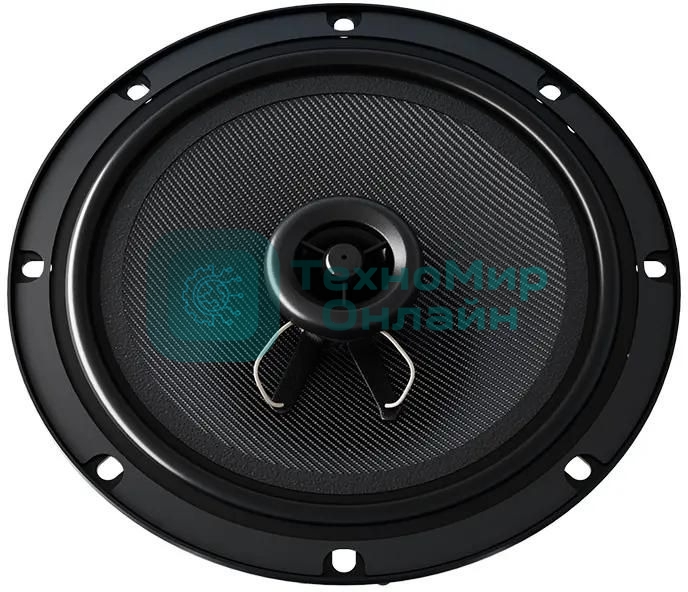 Колонки автомобильные Prology PX-165 150Вт 90дБ 4Ом 16см (6.5дюйм) (ком.:2кол.) коаксиальные двухполосные