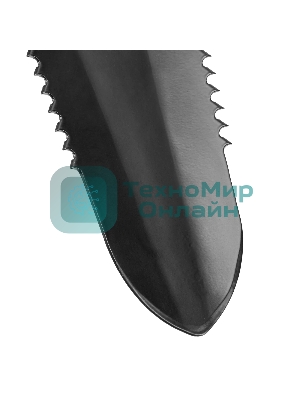 Лопата траншейная профессиональная Palisad LUXE 85х320x1200 мм, увеличенный наступ, цельнометал.