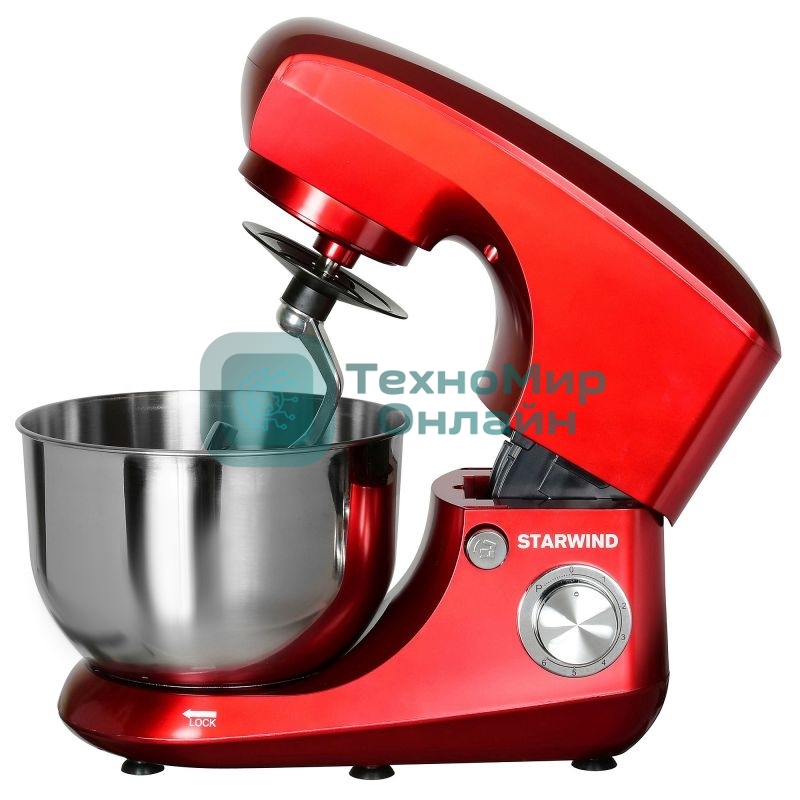 Миксер стационарный Starwind SPM5184 1000 Вт, красный