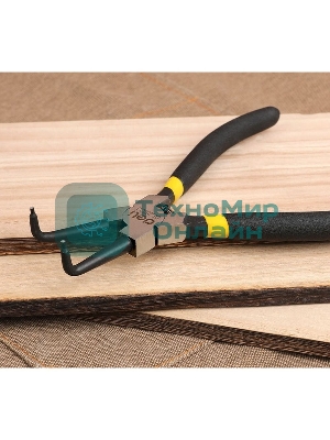 Набор из 4-х съемников стопорных колец Deli DL20521-4175мм, сталь HRC50-54, прорезиненная рукоять, блистер