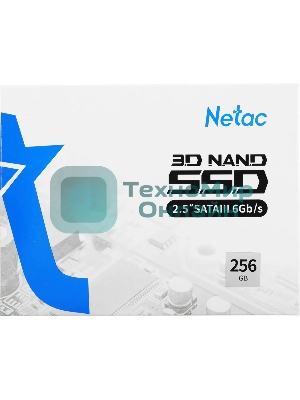 Накопитель SSD Netac N600S, 256Gb, SATA III, 2.5