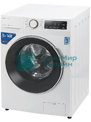 Стиральная машина Centek CT-1925 белый, загрузка фронтальная 12 кг, 1400 об/мин, класс: A+++