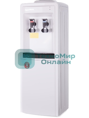 Кулер Aqua Work 0.8-LR напольный, компрессорный белый/черный