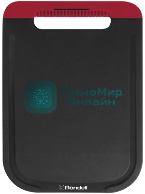 Набор ножей кухонных Rondell RD-1892 компл.:3 предм. разд. дос. черный/бордовый блистер