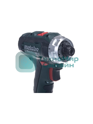 Дрель-шуруповерт аккумуляторная Metabo PowerMaxx BS 12 601036500, Аккумуляторный, 12В, 2 АКБ, Кейс