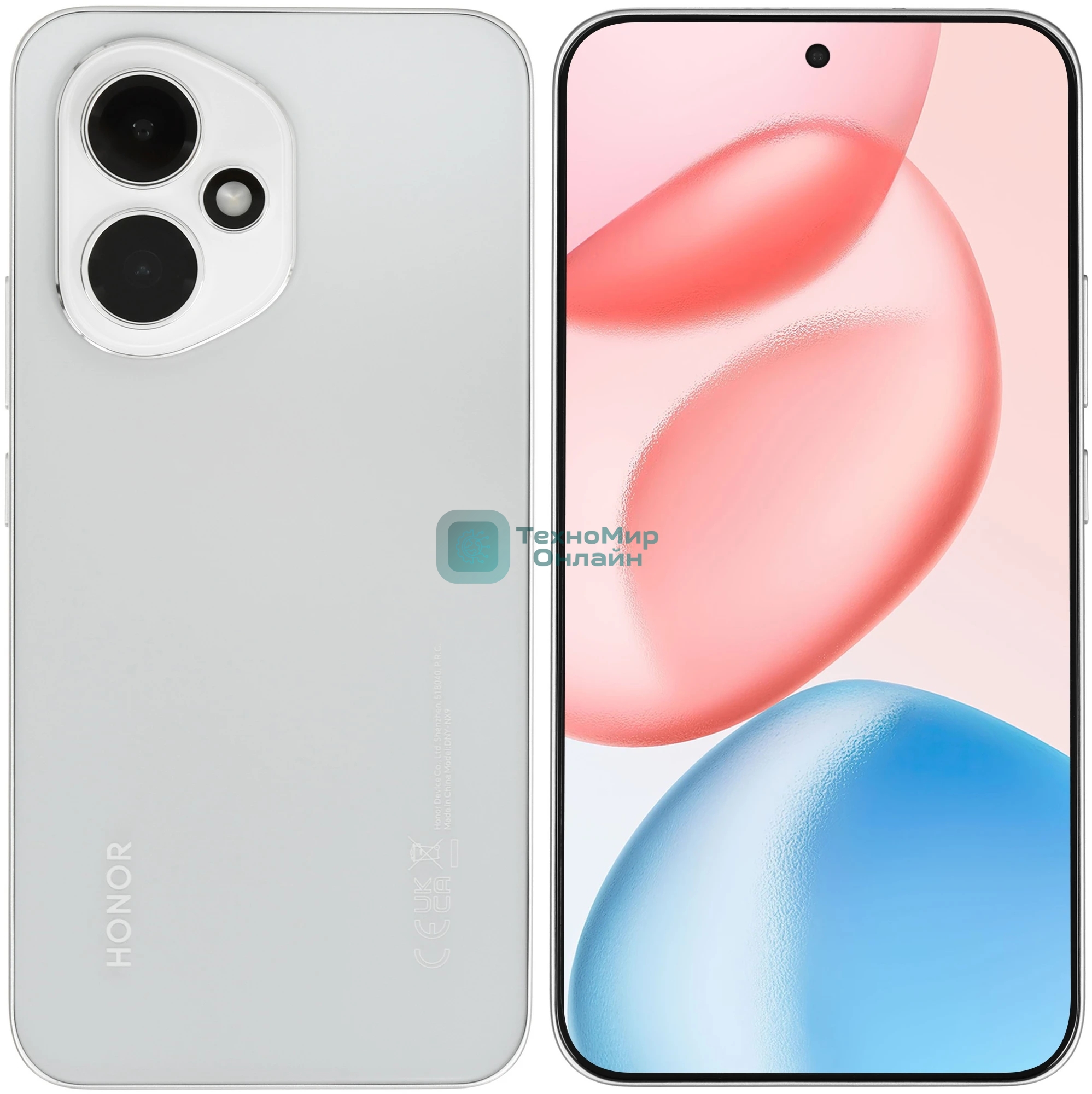 Смартфон HONOR 400 5109BURK 12/512Gb, серебристый