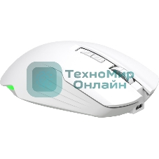 Мышь беспроводная/проводная Defender Whisper GM-209 белый, 7200 dpi, радиоканал, Bluetooth, USB, кнопки - 8