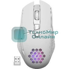 Мышь беспроводная Defender Glory GM-514 белый, 3200 dpi, радиоканал, USB, кнопки - 7