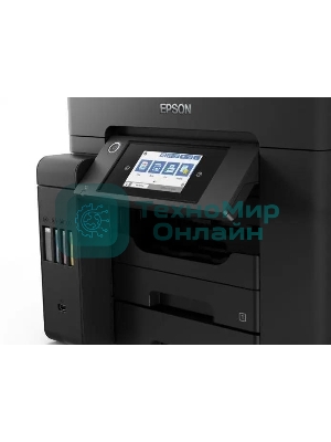 МФУ струйное Epson L6550 (C11CJ30404), A4, цветной, печ. до 25/12 стр/мин.(ч/б/цв.), скан. до 27.5 стр/мин., 4800x2400 dpi (печ.), 2400x1200 dpi (скан.), Ethernet, USB, Wi-Fi
