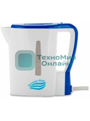 Чайник электрический Великие Реки Мая-1 бело-синий