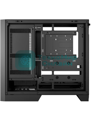 Корпус DeepCool CL600, Midi-Tower, чёрный, 2 x 120 мм