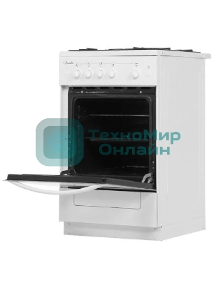 Плита газовая Лысьва ГП 400 М2С-2У белый, конфорок 4 шт, духовка 51 л, 50 см x 84 см x 60 см