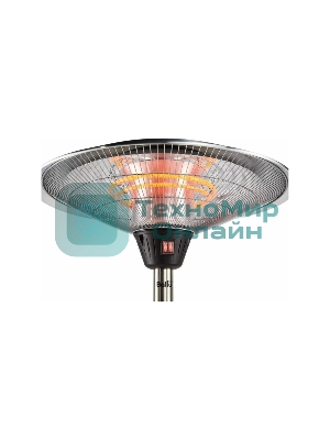 Обогреватель инфракрасный Ballu BIH-LT-3.0 серебристый, карбоновый, 3000 Вт, 20 м2