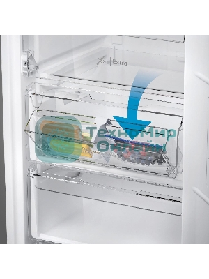 Морозильная камера Indesit DFZ 4150 G, серебристый, 204л, 6 ящиков