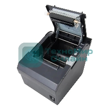 Чековый принтер Mertech MPRINT G80 прямая термопечать, 203 dpi, 250 мм/сек, Ethernet, RS-232, USB, Wi-Fi, черный