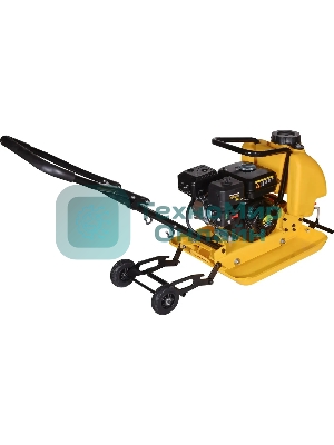 Виброплита бензиновая Huter VP-110W 13.3 л, 4780 Вт 6.5 л.с., 25 кН, подошва 580х500 мм, 1150 м²/ч, 105 дБ