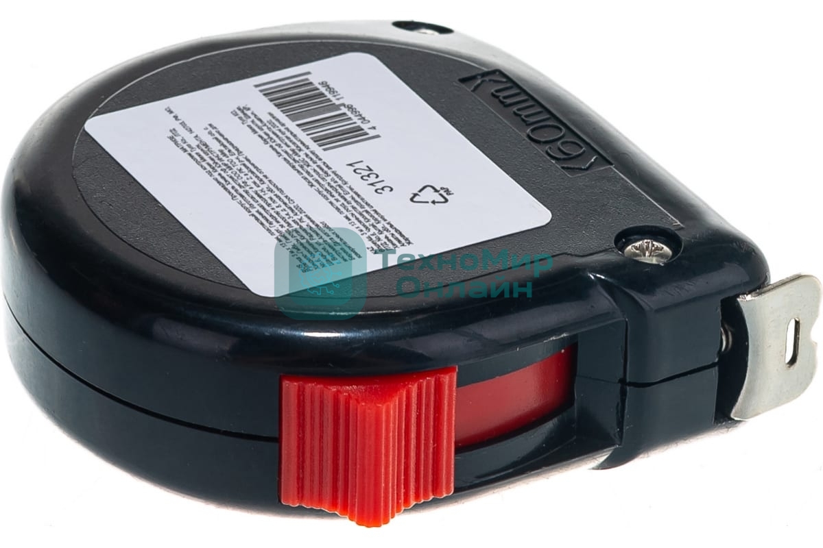 Рулетка 3 м х 13 мм, пластиковый корпус