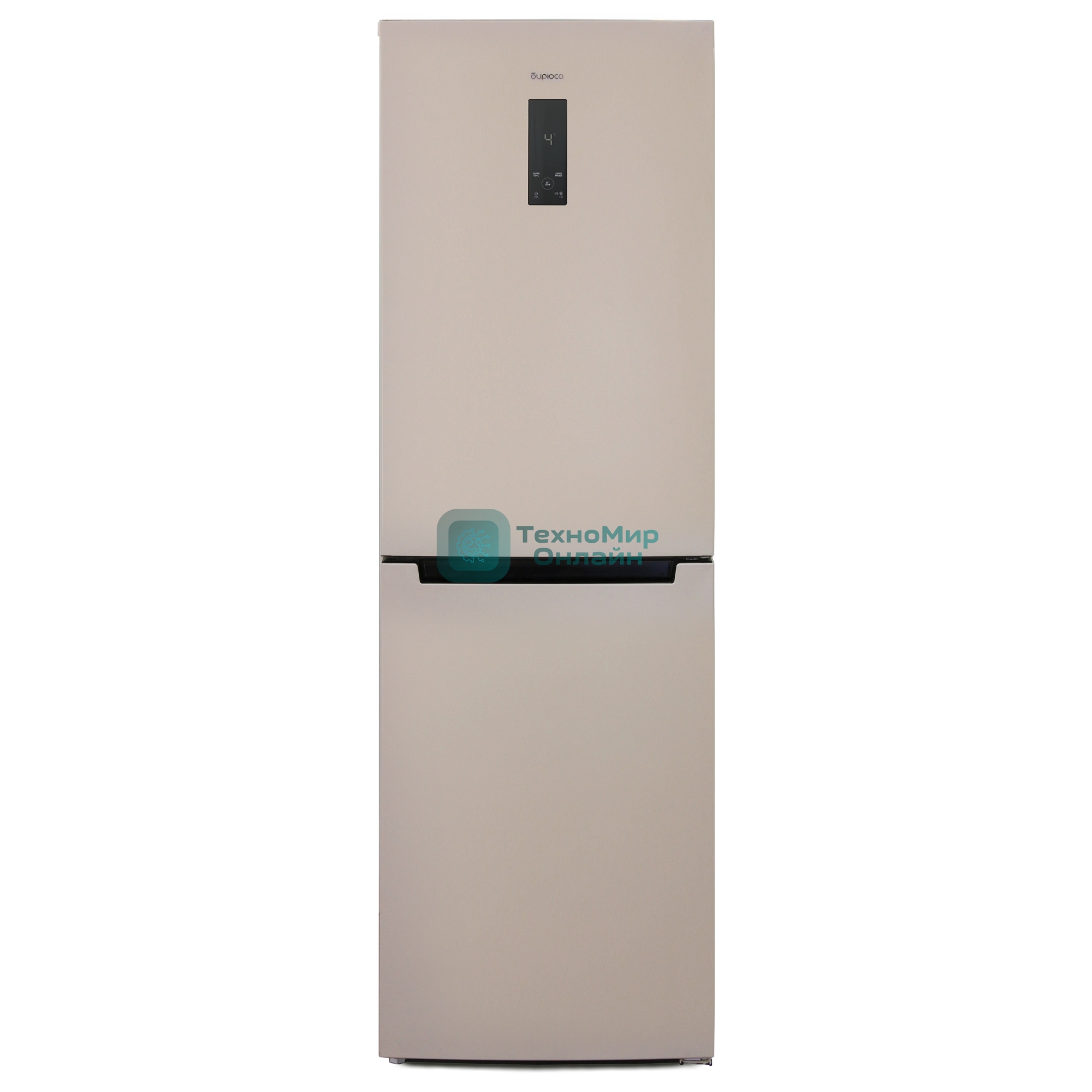 Холодильник Бирюса B-G940NF бежевый двухкамерный 210/130 л морозилка снизу, No Frost